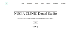 Desktop Screenshot of nuciaclinic.com